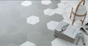TP:WOW:LA Calacatta Hexagon 4x23.5