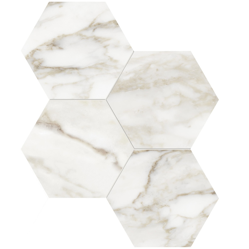 TP:WOW:LA Calacatta Hexagon 4x23.5