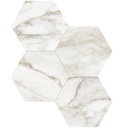 TP:WOW:LA Calacatta Hexagon 4x23.5