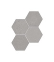 LA Concrete Hexagon Ash Grey